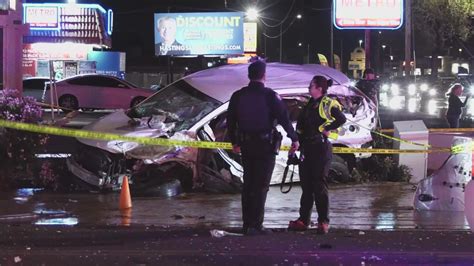 Several Hurt in 3-Vehicle Crash on Indian School Road [Phoenix, AZ]